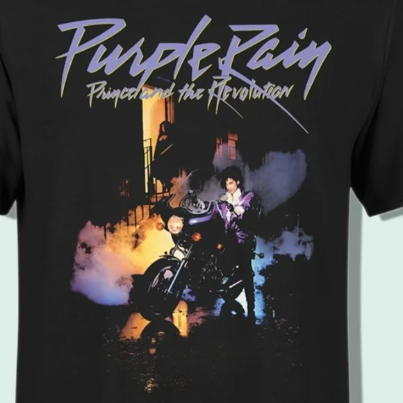 Purple Rain Cover T-Shirt - Picture 4 of 4
